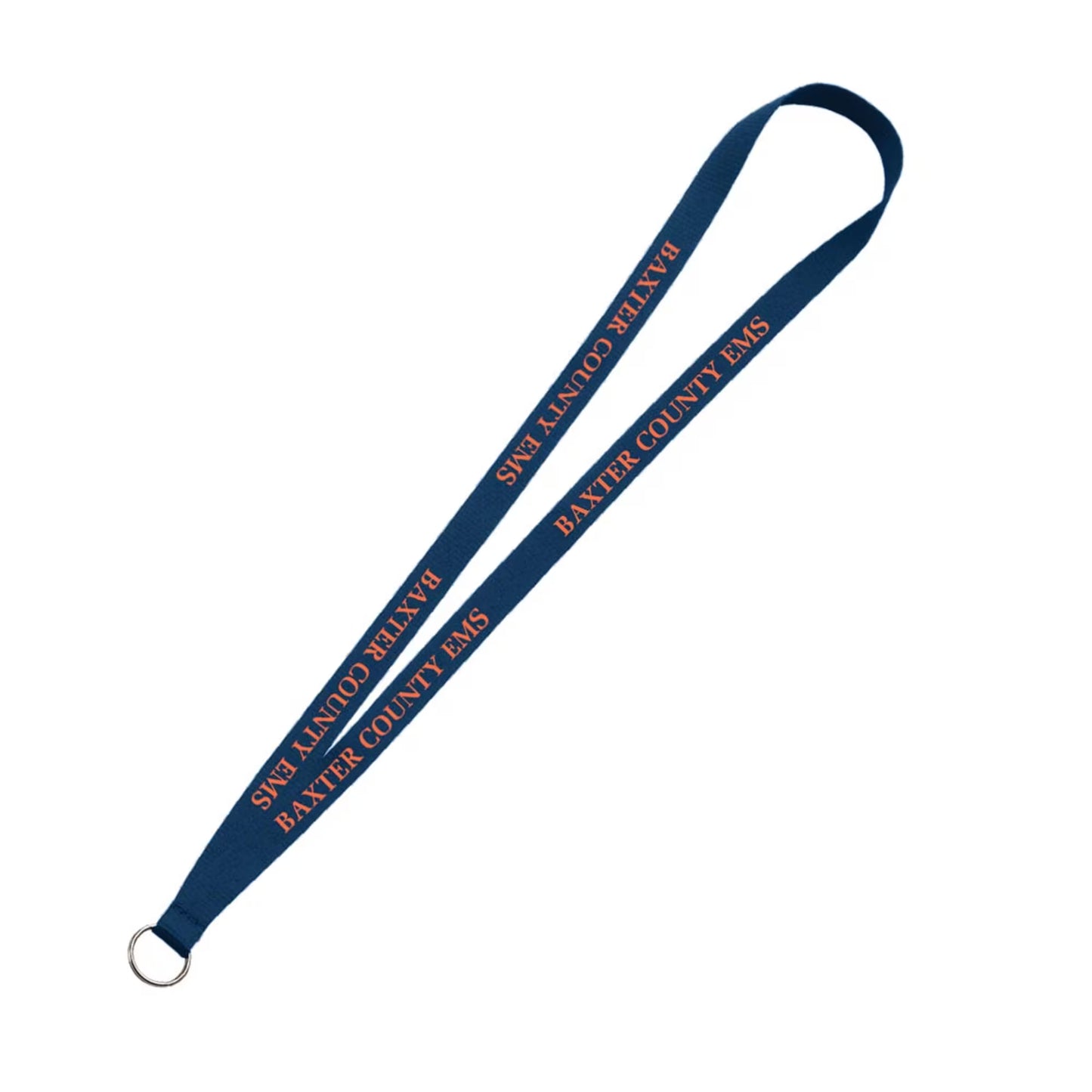 1/2" Polyester Lanyard with Split Ring
