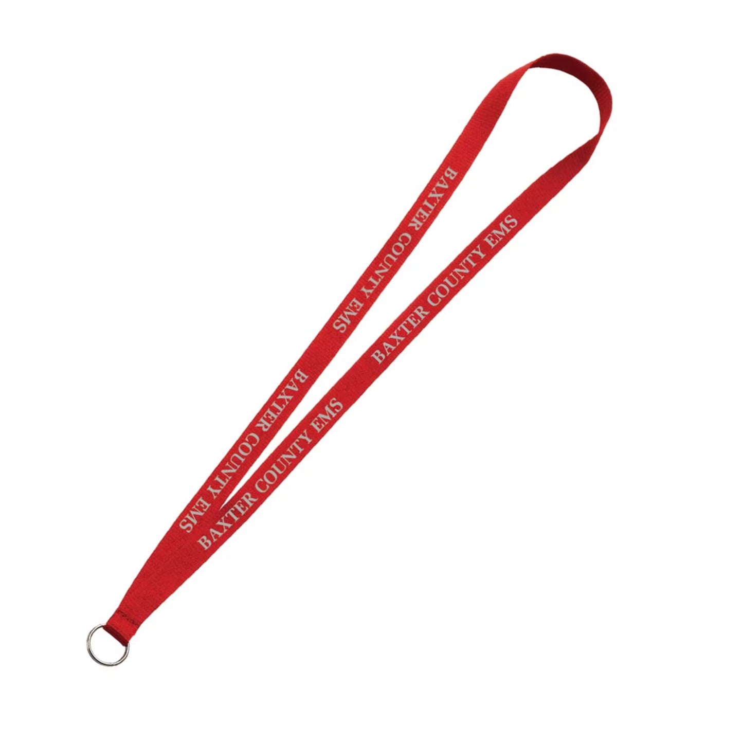 1/2" Polyester Lanyard with Split Ring