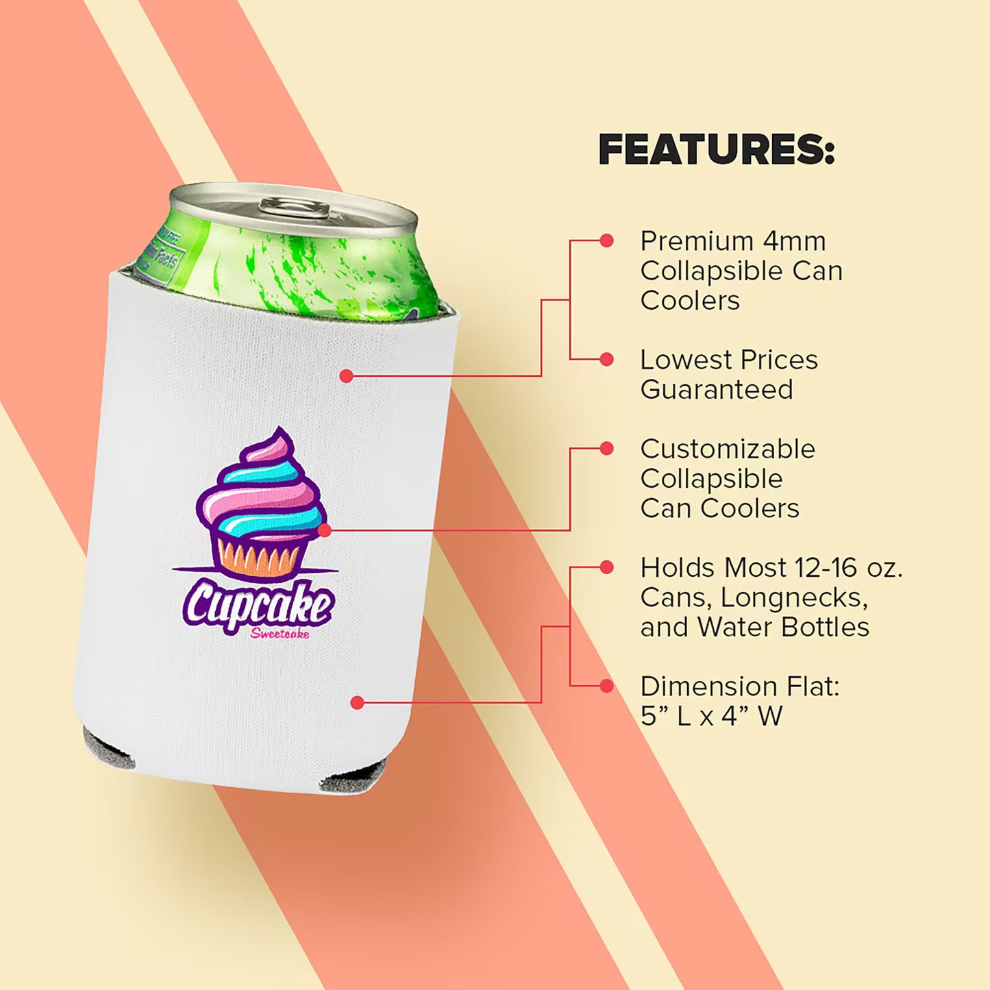 Collapsible Can Cooler
