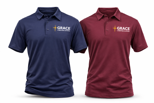 Custom Embroidered Left Chest Polo