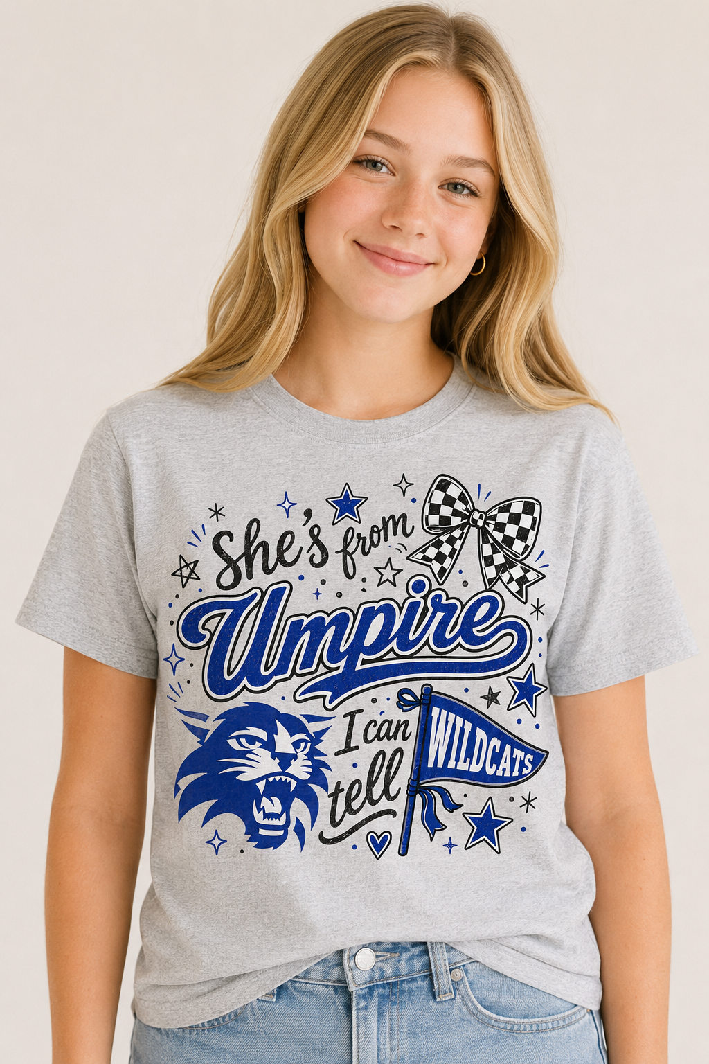 She's from Umpire School Spirit Tee