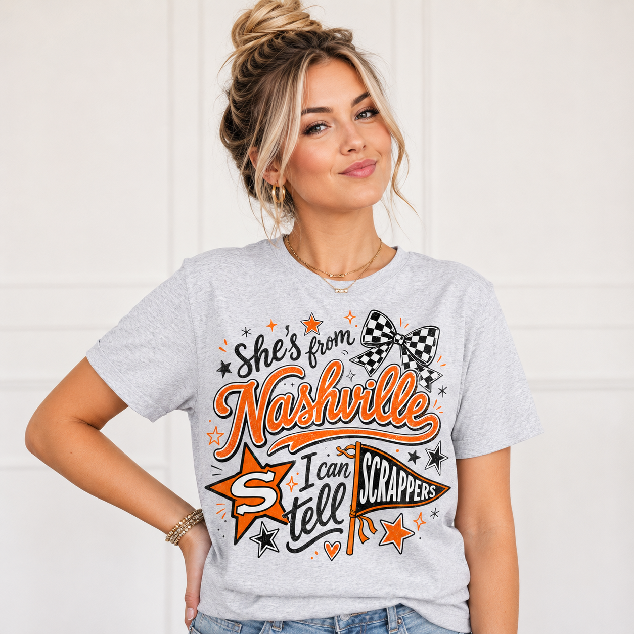 She's From Nashville Can You Tell T-Shirt – Nashville, AR