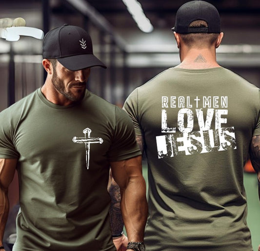 Real Men Love Jesus T-shirt