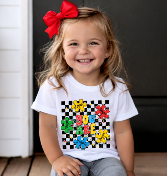 Autism Awareness You Are T-shirt