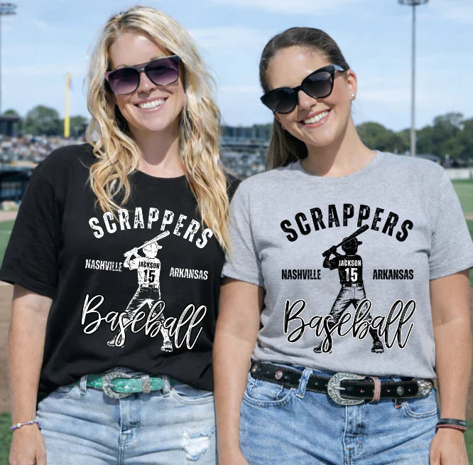 Custom Baseball Mascot Shirt