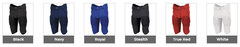 Adult Integrated 7-Piece Pad Football Pant