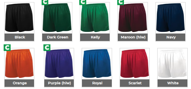 Adult PR Max Track Shorts