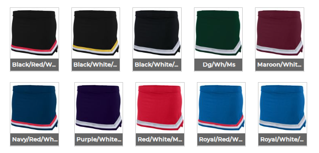 Girls Cheer Pike Skirt