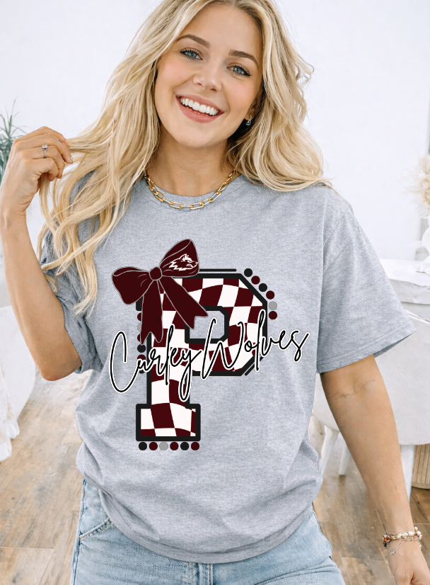 Curley Wolves Checkered Shirt