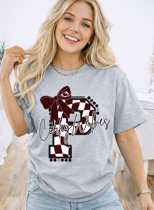 Curley Wolves Checkered Shirt