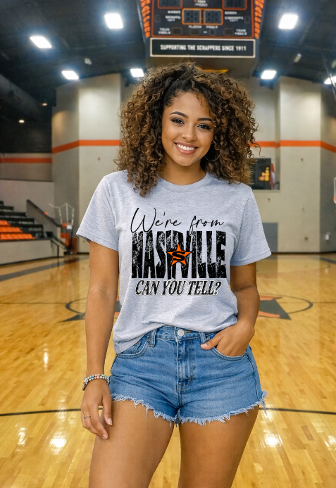 We’re From Nashville Can You Tell T-Shirt – Nashville, AR