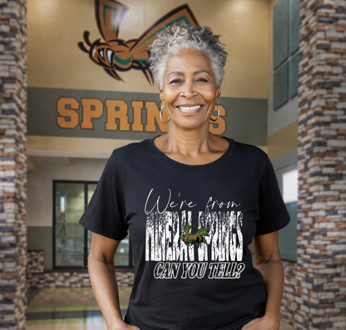 We're from Mineral Springs Hornets Shirt