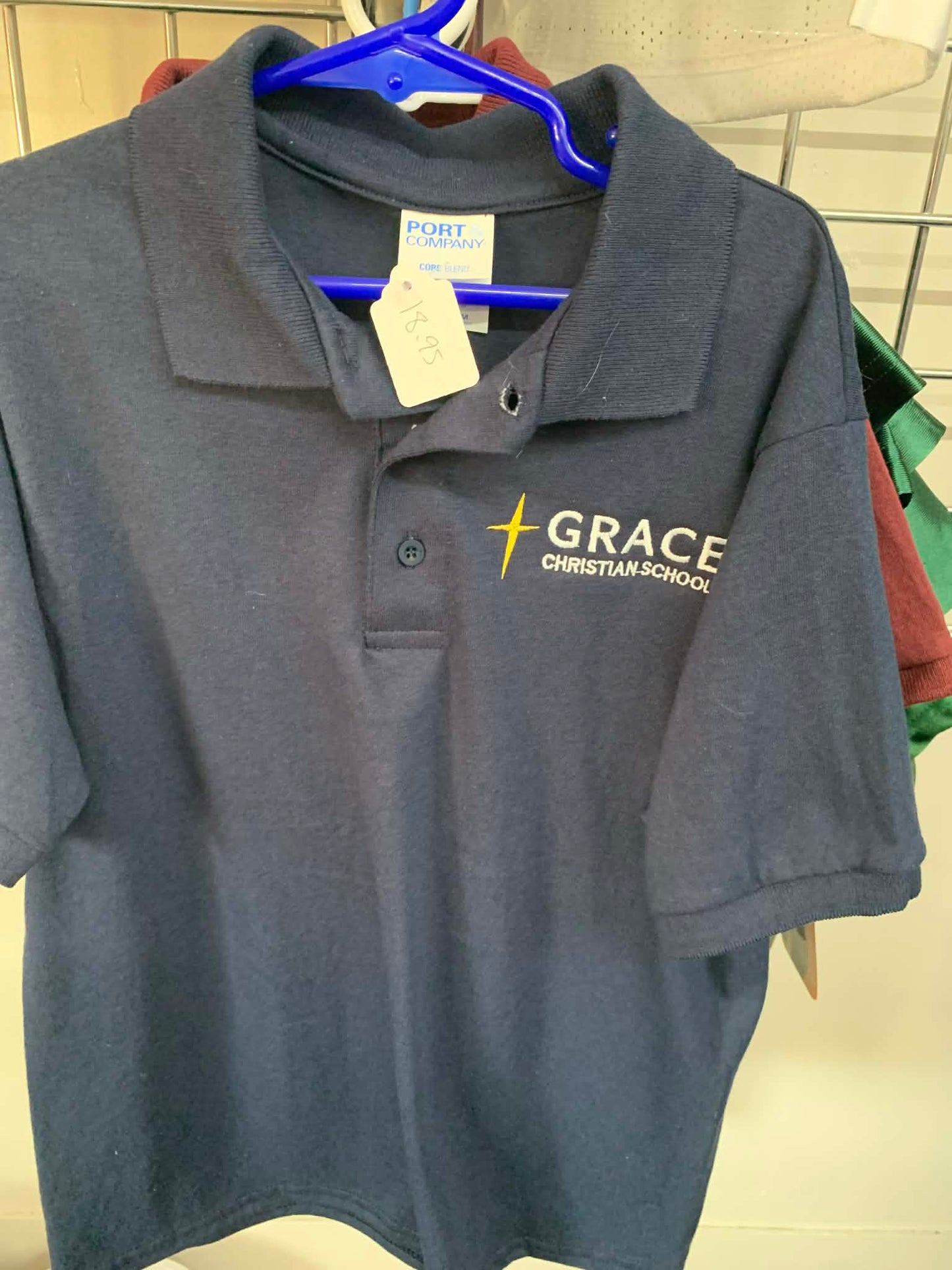 Grace Christian School Polos / Cotton Blend
